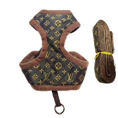 lv dog outfit|louis vuitton dog lead.